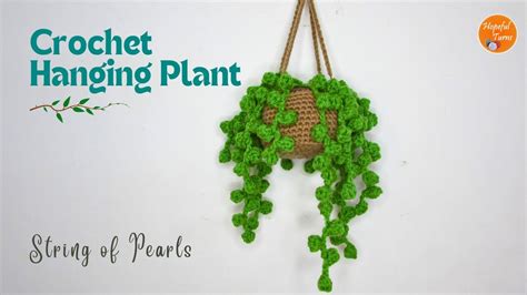 Crochet Hanging Plant Crochet String Of Pearls Succulent Boho Car