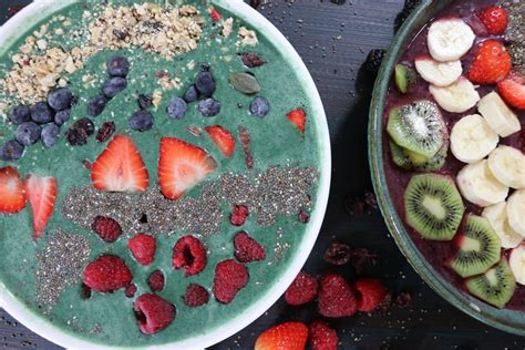 Easy Homemade Spirulina Smoothie Bowl Recipe Inspire Travel Eat