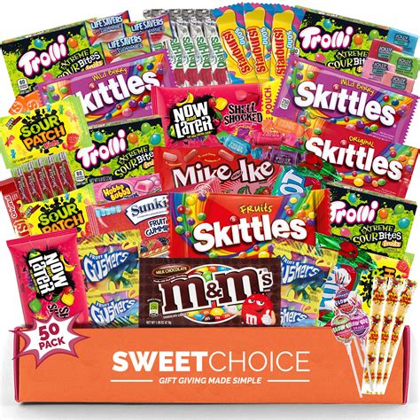 Buy Bite Sized Easter Candy T Box Care Package 50 Count T