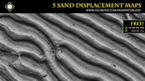 Artstation Zbrushmudbox Sand Displacement Maps Free Brushes