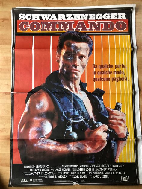 Commando Arnold Poster