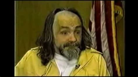 Charles Manson Epic Answer From An Interview YouTube