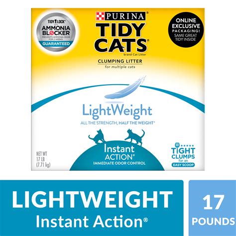 Purina Tidy Cats Light Weight Low Dust Clumping Cat Litter