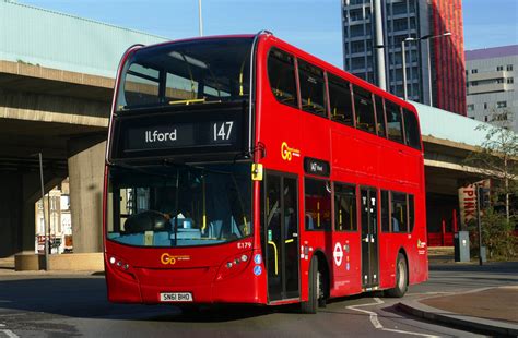 London Bus Routes Route 147 Canning Town Ilford