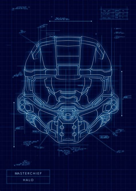 Halo Master Chief Armor Blueprints