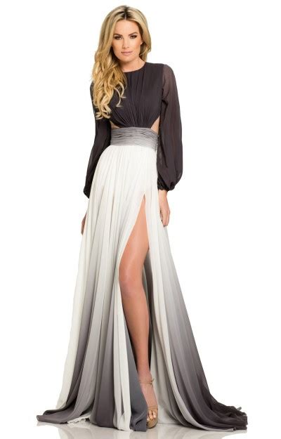Black And White Formal Dresses Free Shipping On All Designer Gowns