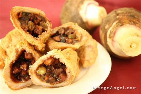 Maybe you would like to learn more about one of these? Vegetarian Recipe: Vegetarian Taro Puffs | Vege Angel