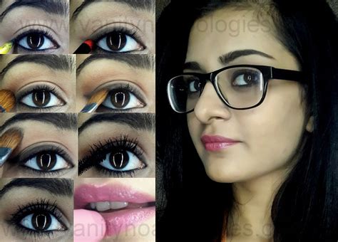 Tutorial How To Apply Makeup For Girls Who Wear Glasses Tips Vanitynoapologies Indian