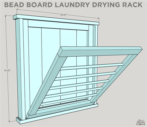 So i built a drying rack in my laundry room to give myself a place to let things air dry. How To Build a DIY Ballard Designs Laundry Drying Rack