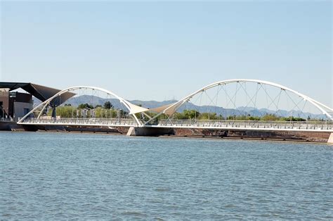 Tempe Town Lake Pedestrian Bridge Tempe Structurae