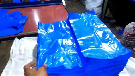 How Plastic Bags Are Made Polythene Bags Making Process Youtube
