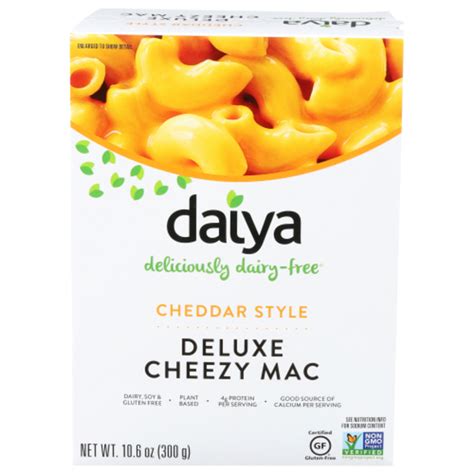 Daiya Cheezy Mac Deluxe Cheddar Style Oz Instacart