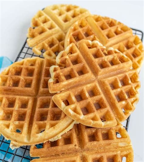 Extra Light And Fluffy Homemade Waffles — Bless This Mess Homemade