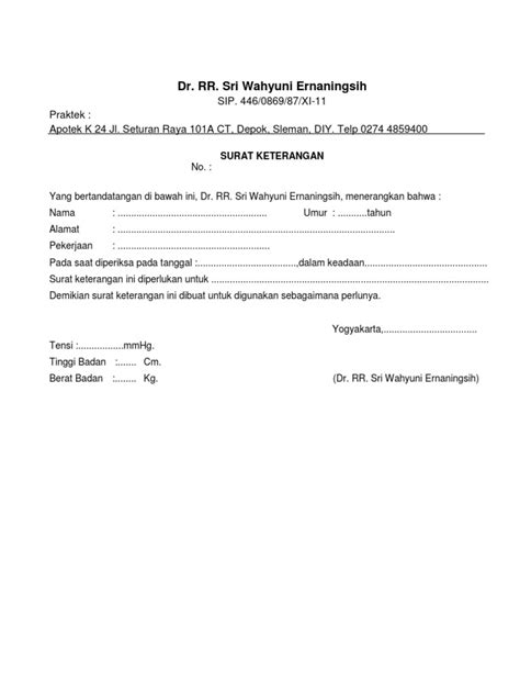 Check spelling or type a new query. Surat Keterangan Sakit