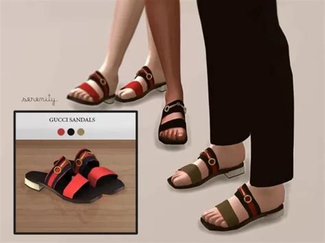 Gucci Sandals The Sims 4 Download Simsdom Sims 4 Sims 4 Cc Packs