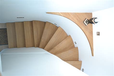 Bespoke Curved Staircase Jla Joinery