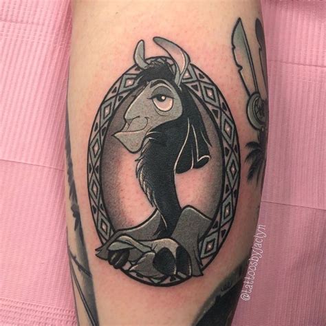 🦄jackie Huertas 🌈 On Instagram “black And Grey Kuzco For Melanie Thanks So Much Babe Tattoo