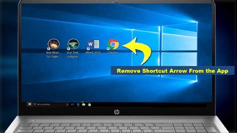 How To Remove The Shortcut Arrow From The Apps In Windows 10 1 Youtube