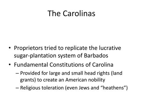 Ppt Settling The Southern Colonies Powerpoint Presentation Free