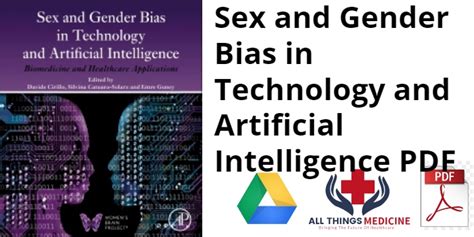 Sex And Gender Bias In Technology And Artificial Intelligence Pdf