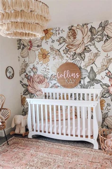 Details 67 Baby Girl Nursery Wallpaper Best Incdgdbentre
