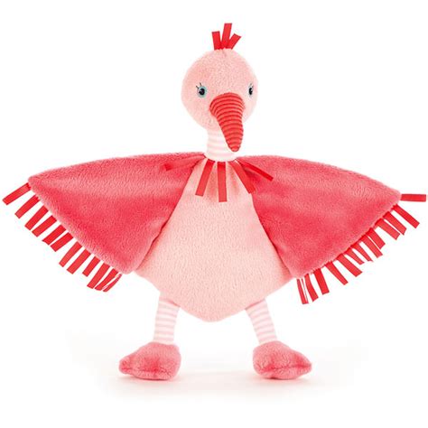 Little Jellycat Flapper Flamingo Soother Uk