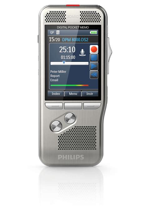 Pocket Memo Digitales Diktiergerät Dpm800000 Philips