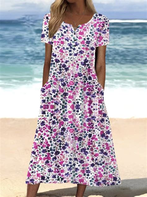 Shop Midi Dresses Zolucky Summer Dresses 1 Casual Dresses A Line