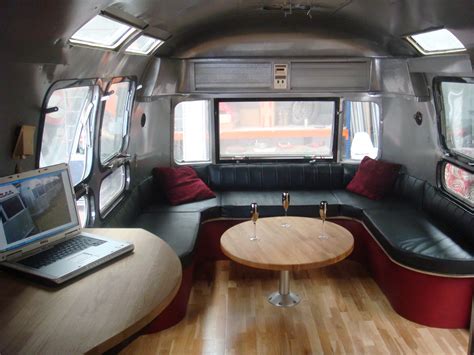 Vintage Airstream Trailer Interior