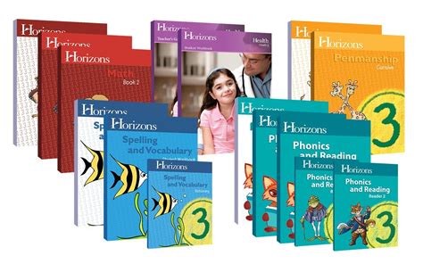 Horizons Homeschool Curriculum 3rd Grade 3 Complete Set Set Includes