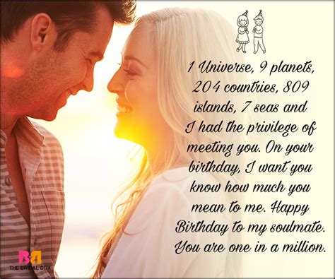 Man Happy Birthday Love Quotes For Him Images Gallery