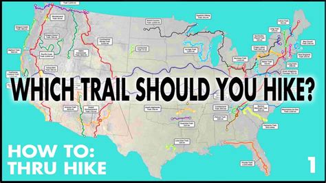 which trail should you hike how to thru hike ep1 youtube