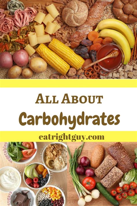 All About Carbohydrates Carbs Goodcarbs Diet Health Nutrition