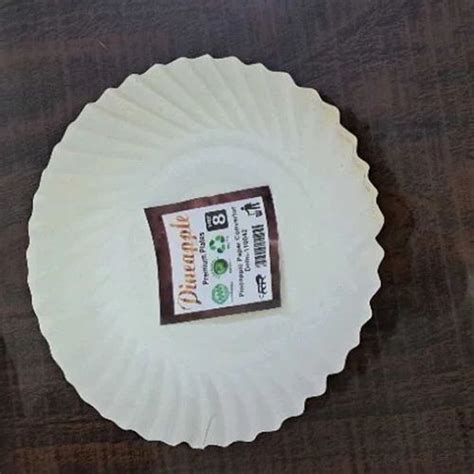 7 Inch White Pc Paper Plate At Rs 9pack Paper Plate In New Delhi