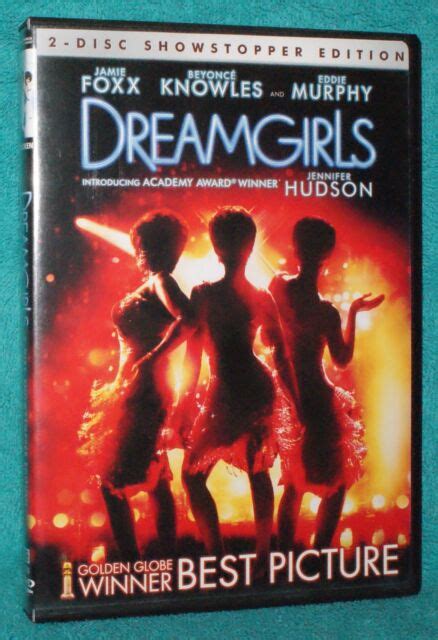 Dreamgirls Dvd 2007 2 Disc Set Showstopper Edition Ws Like New