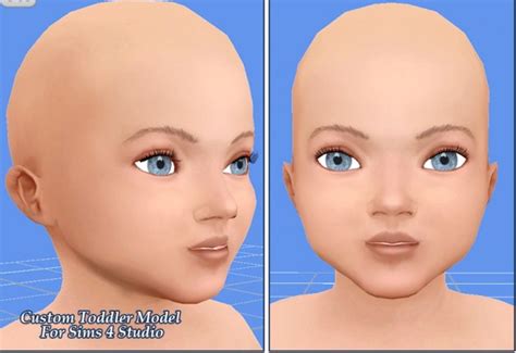 Sims 4 Studio Custom Toddler Model • Sims 4 Downloads