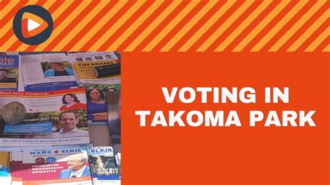Voting In Takoma Park Youtube