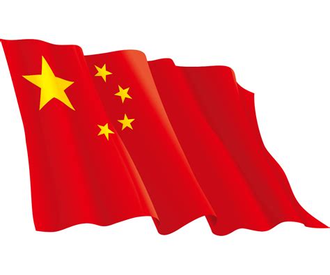 Flag Of China Clip Art Chinese Flag Png Download 12301027 Free