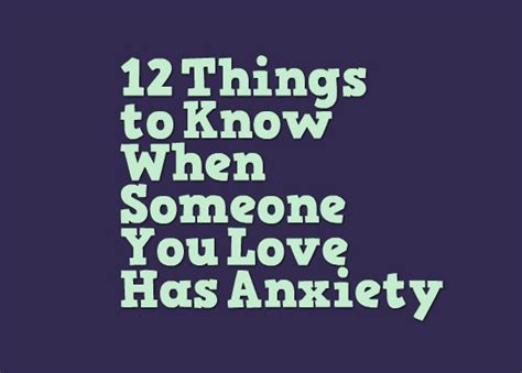 Loving Someone With Anxiety What To Know The Mighty