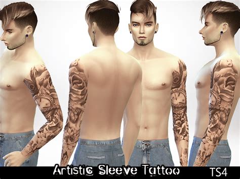 Sims 4 Male Tattoos