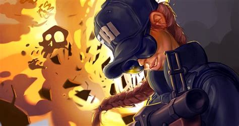 Ash Rainbow Six Siege By Grobi On Deviantart