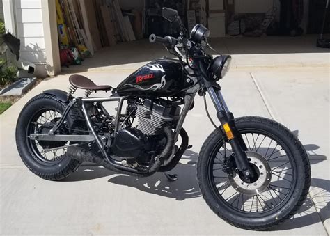 Custom Honda Rebel 250 Bobber Motorcylce