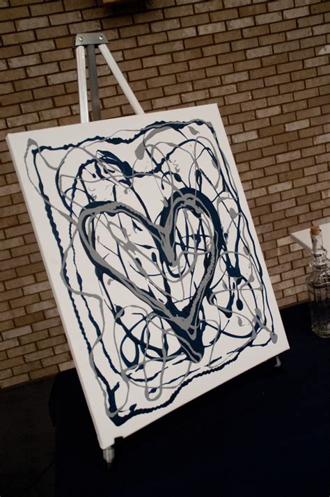 It is a symbolic conclusion to the bride and the grooms' vows before the exchange of wedding for the artistic bride and groom, have you considered a unity canvas painting ceremony? Weddings: Unity Painting Ceremony - My Crafty Beautiful LIfe