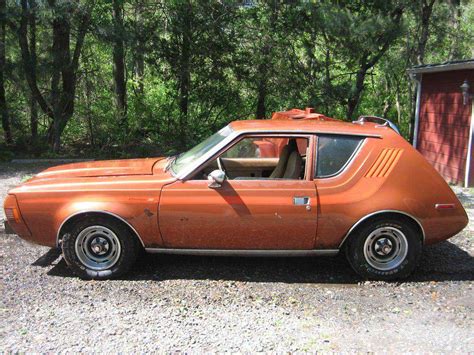 Fun and decorative handmade metal sign or matted print will look great on your wall! 1974 AMC Gremlin for sale in