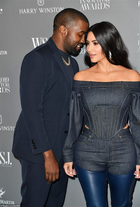 Kim Kardashian With Kanye West At WSJ Magazine Innovator Awards Kardashian Style Kim And