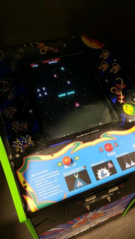 Galaga Midway Classic Upright 19 Arcade Game