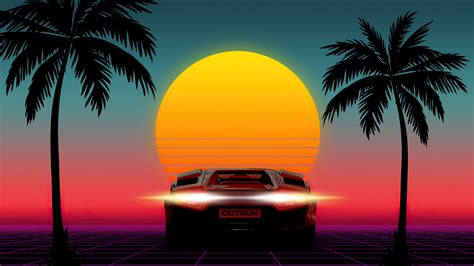 Please contact us if you want to publish a 1920x1080 hd. 1920x1080 1980s Sunset Outrun 4k Laptop Full HD 1080P HD 4k Wallpapers, Images, Backgrounds ...