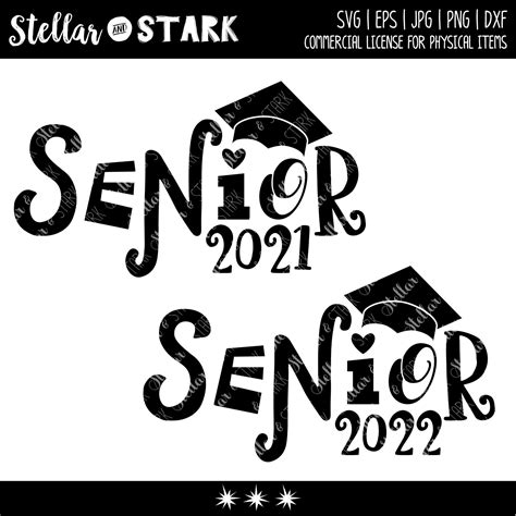 2021 Whimsical Senior Graduation Svg 2022 Whimsical Senior Graduation