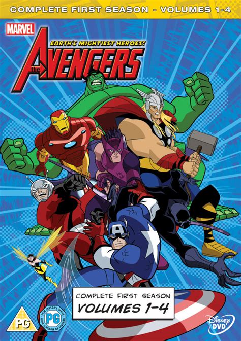 Within the first ten minutes there's an epic prison break, featuring all in all, the avengers: The Avengers: Earths Mightiest Heroes - Volumes 1-4 DVD ...