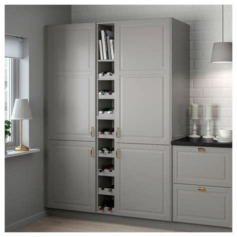 Expanded assortment—choose from three times as many products as in stores. TORNVIKEN Open cabinet, gray, Width: 9" Height: 40". Order ...